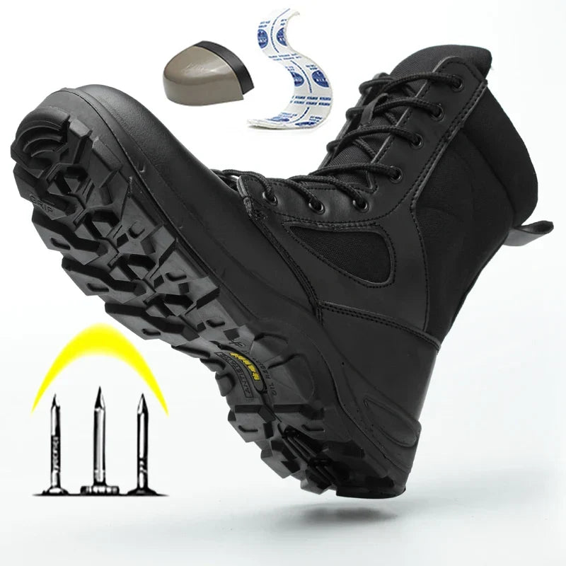 Bottes de sécurité mixtes à embout acier, doublées ou fourrées