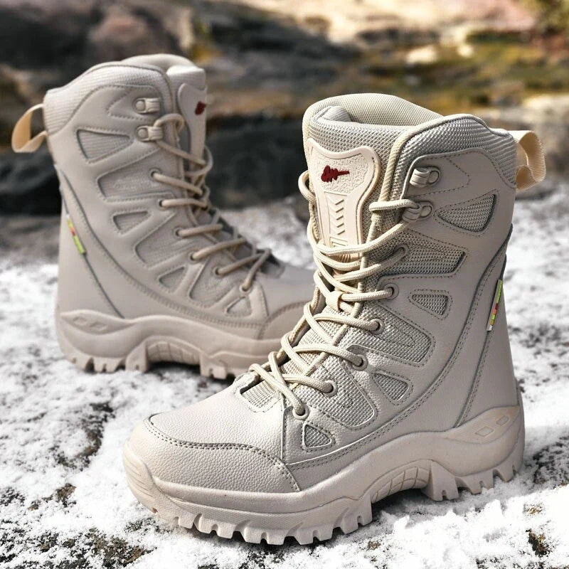 Bottes de randonnée tactiques mixtes, semelle EVA, option fourrée
