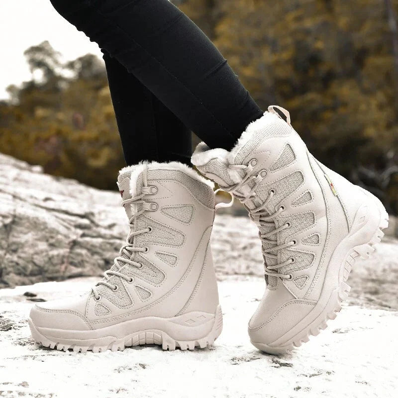 Bottes de randonnée tactiques mixtes, semelle EVA, option fourrée