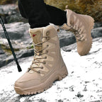 Bottes de randonnée tactiques mixtes, semelle EVA, option fourrée