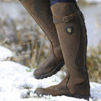 Bottes d'hiver femme imperméables, doublure isolante