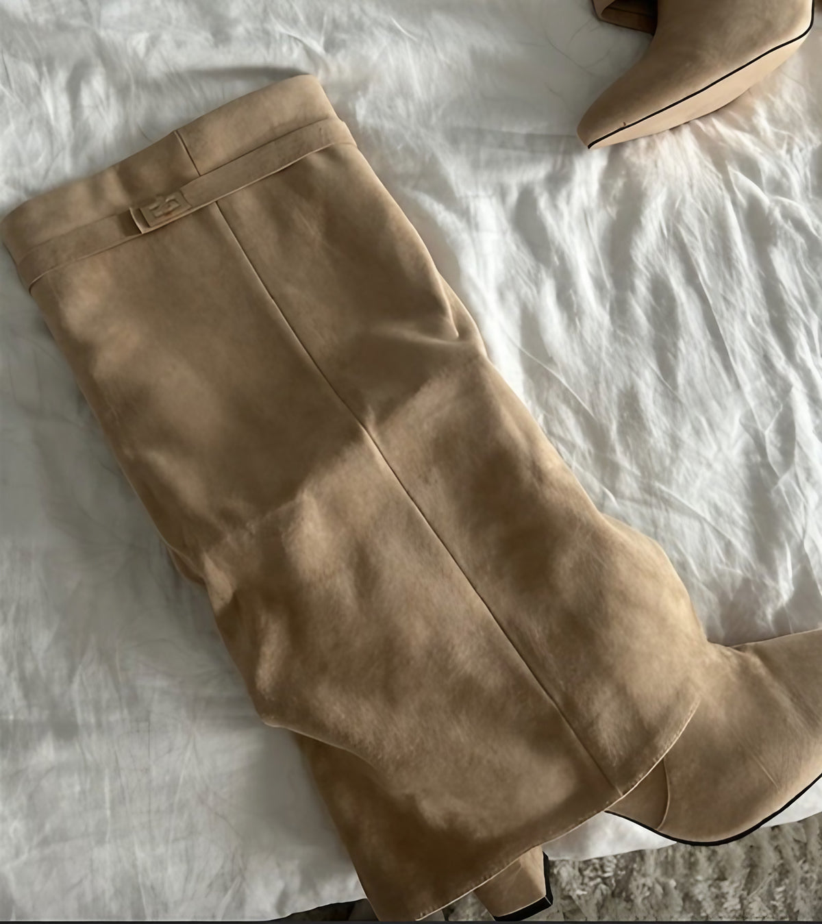Bottes femme à fermeture éclair, ligne épurée, cinq coloris, taupe