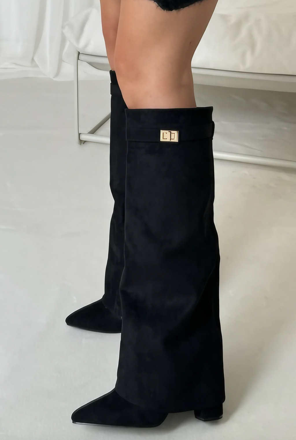 Bottes femme à fermeture éclair, ligne épurée, cinq coloris