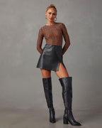 Bottes femme noires pour l'hiver, tige haute, du 34 au 39