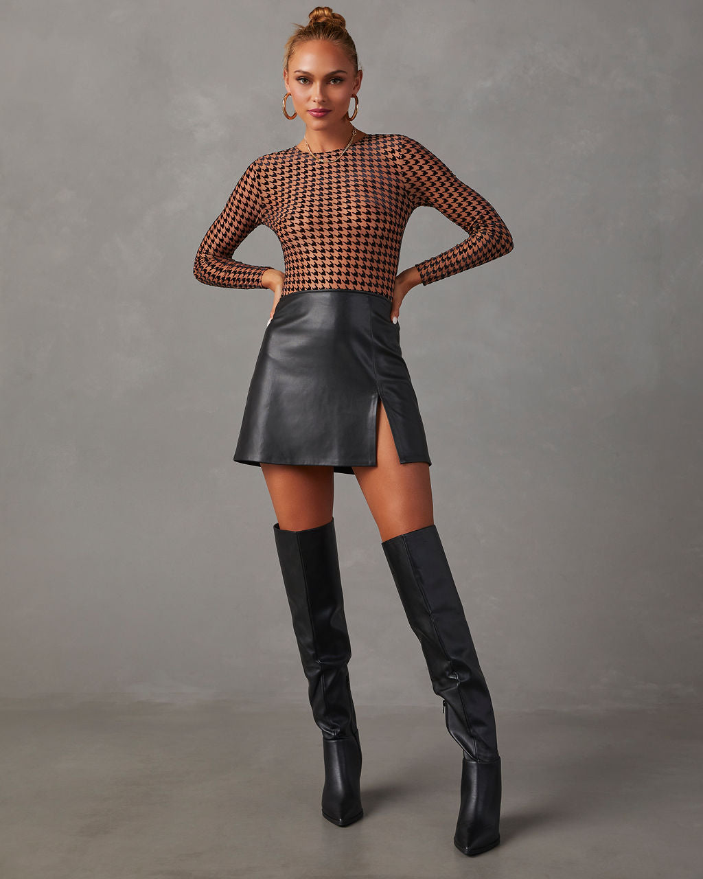 Bottes femme noires pour l'hiver, tige haute, du 34 au 39