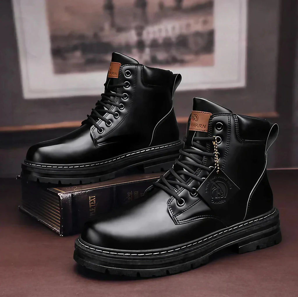 Bottes homme de ville, quatre coloris, du 39 au 48, noir