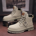Bottes homme doublées, semelle antidérapante, du 39 au 45, gris