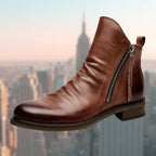Bottes femme à semelle antidérapante, du 38 au 48, marron