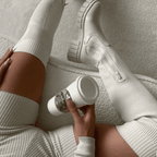 Bottes femme à tige stretch ajustée, noir ou blanc