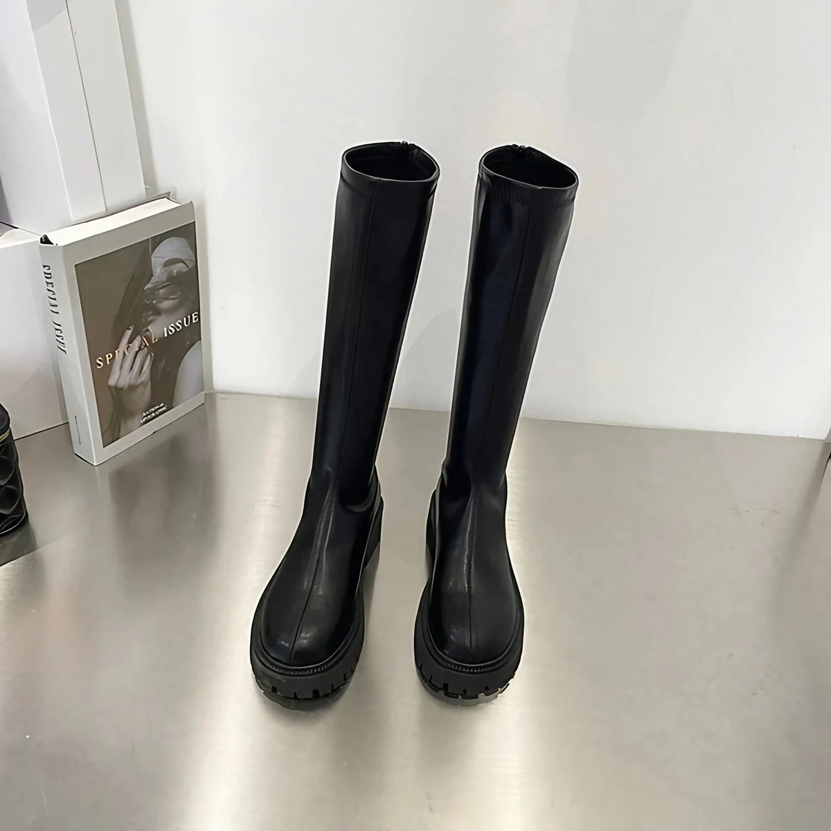 Bottes hautes femme imperméables, doublure légère ou chaude