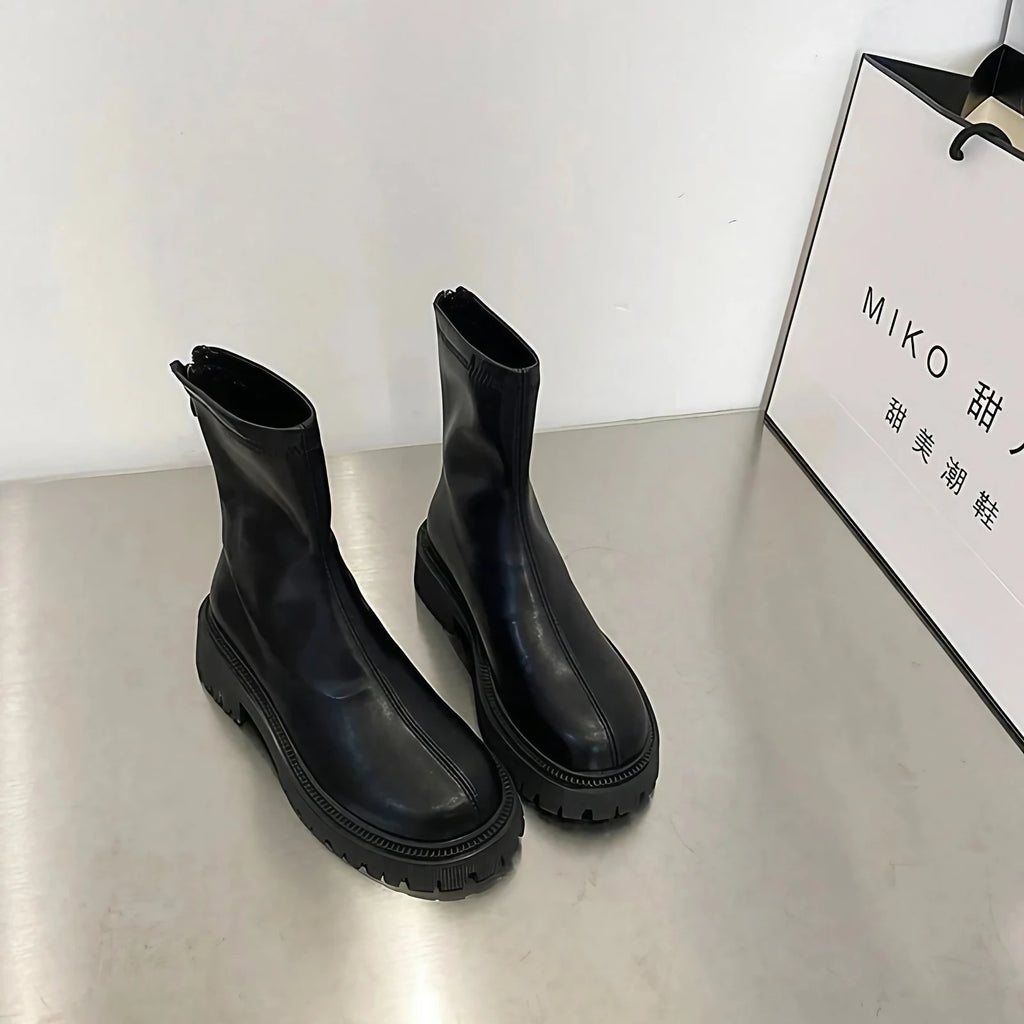 Bottes hautes femme imperméables, doublure légère ou chaude