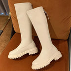 Bottes hautes femme imperméables, doublure légère ou chaude