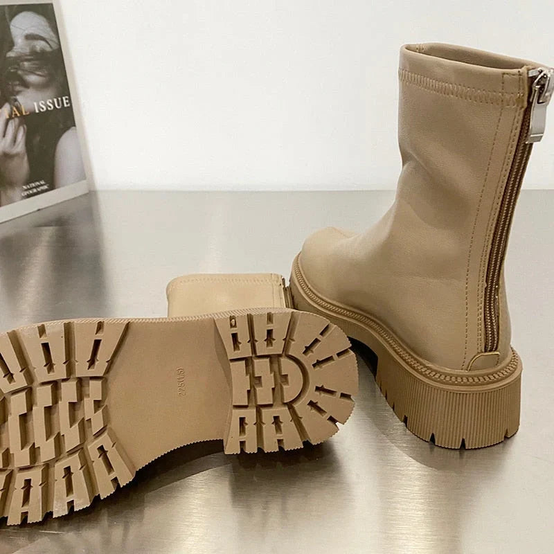 Bottes hautes femme imperméables, doublure légère ou chaude
