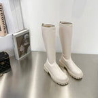 Bottes hautes femme imperméables, doublure légère ou chaude