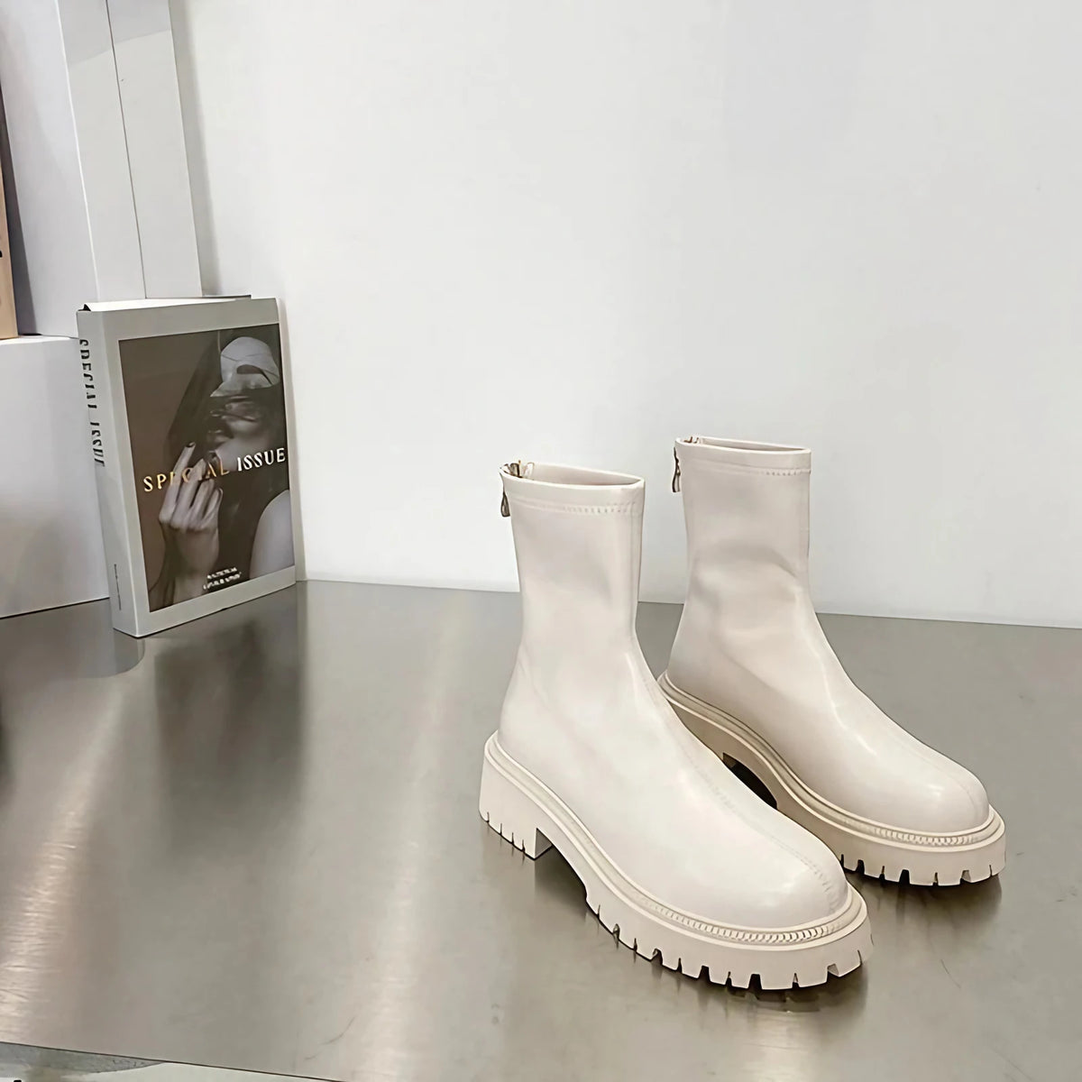 Bottes hautes femme imperméables, doublure légère ou chaude