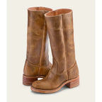 Bottes hautes femme à talon bloc et bout carré, du 35 au 46