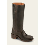 Bottes hautes femme à talon bloc et bout carré, du 35 au 46