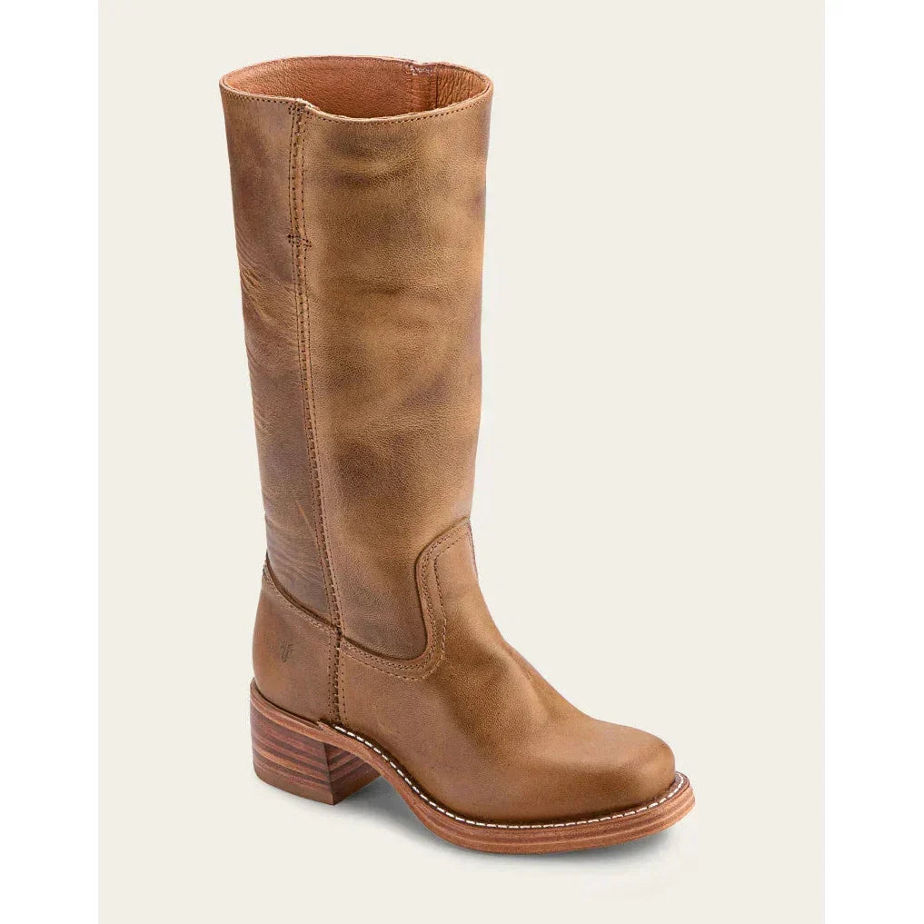 Bottes hautes femme à talon bloc et bout carré, du 35 au 46
