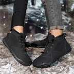 Bottes d'hiver pieds nus mixtes, doublure fourrée, du 36 au 47