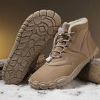 Bottes d'hiver pieds nus mixtes, doublure fourrée, du 36 au 47