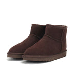 Bottes d'hiver femme imperméables à semelle antidérapante, bleu foncé
