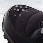 Bottes d'hiver homme doublées de peluche, serrage par molette