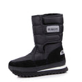 Bottes d'hiver femme imperméables et rembourrées, dix coloris, noir
