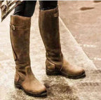 Bottes homme résistantes à l'humidité, semelle antidérapante, marron