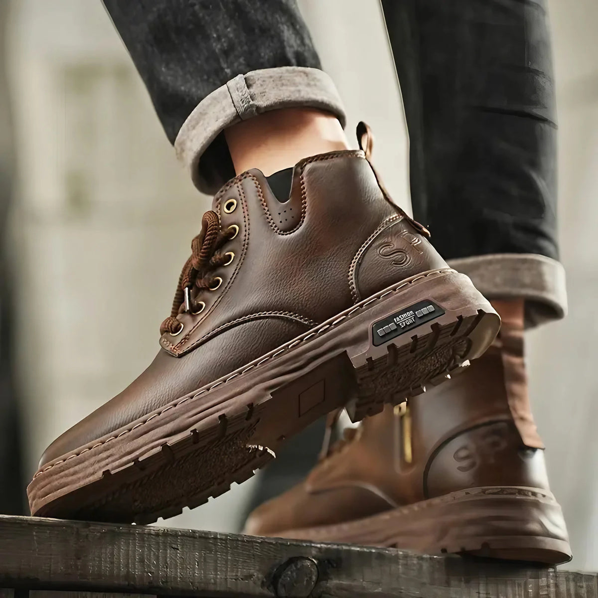 Bottes imperméables homme pour la ville et la randonnée légère