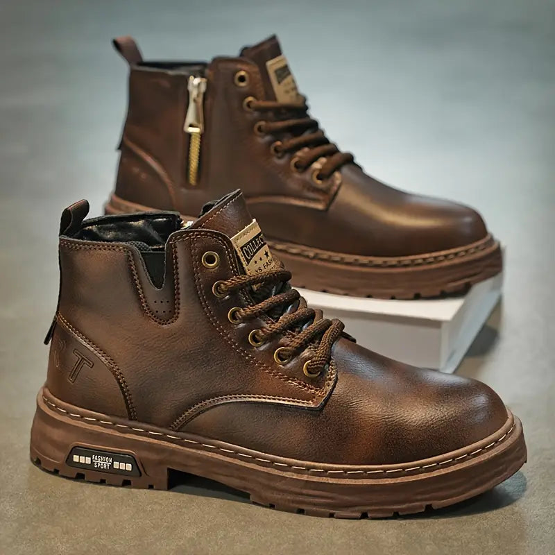 Bottes imperméables homme pour la ville et la randonnée légère
