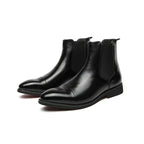 Bottes homme de ville, noir ou rouge, du 38 au 46