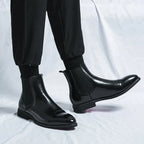 Bottes homme de ville, noir ou rouge, du 38 au 46