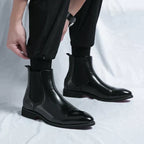 Bottes homme de ville, noir ou rouge, du 38 au 46