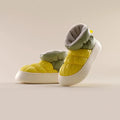 Bottes d'hiver imperméables mixtes, doublure chaude, jaune