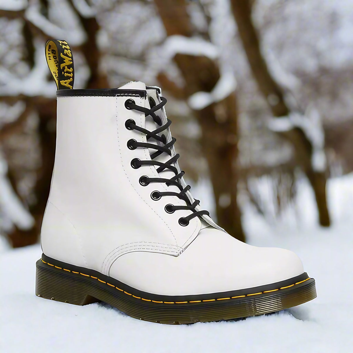 Bottes à lacets femme, mi-saison, six coloris, du 35 au 48, blanc
