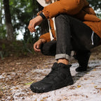 Bottes d'hiver imperméables mixtes, doublure chaude, semelle crantée