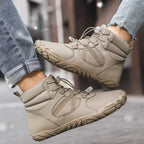 Bottes pieds nus unisexe imperméables et doublées, pour l'hiver