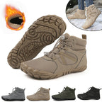 Bottes pieds nus unisexe imperméables et doublées, pour l'hiver