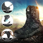 Bottes tactiques homme de randonnée à lacets, du 39 au 47