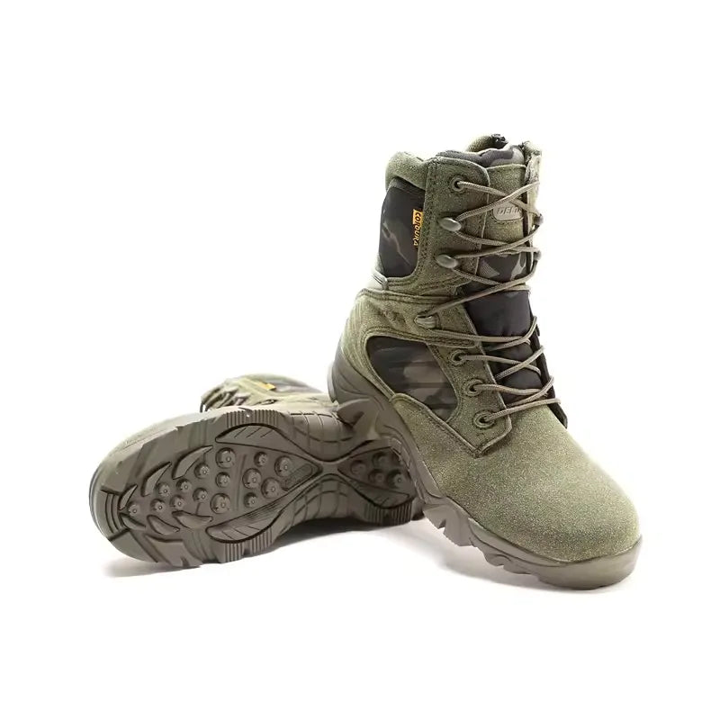Bottes tactiques homme de randonnée à lacets, du 39 au 47