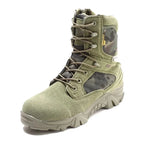 Bottes tactiques homme de randonnée à lacets, du 39 au 47, vert