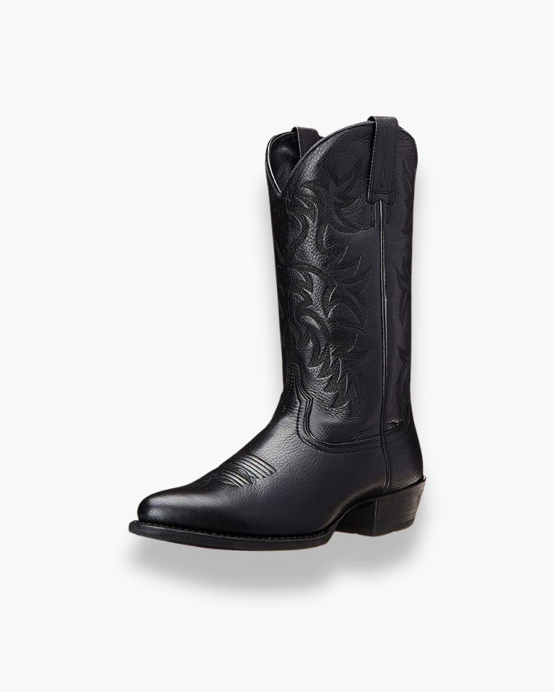 Bottes western femme à coutures apparentes, du 38 au 48