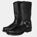 Bottes western mixtes à tige mi-mollet, trois coloris, du 39 au 46, noir