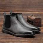 Bottines Chelsea homme classiques, à enfiler, du 40 au 46, gris