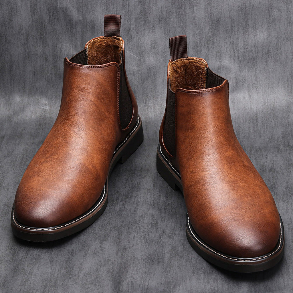 Bottines Chelsea homme classiques, à enfiler, du 40 au 46