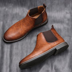 Bottines Chelsea homme classiques, à enfiler, du 40 au 46