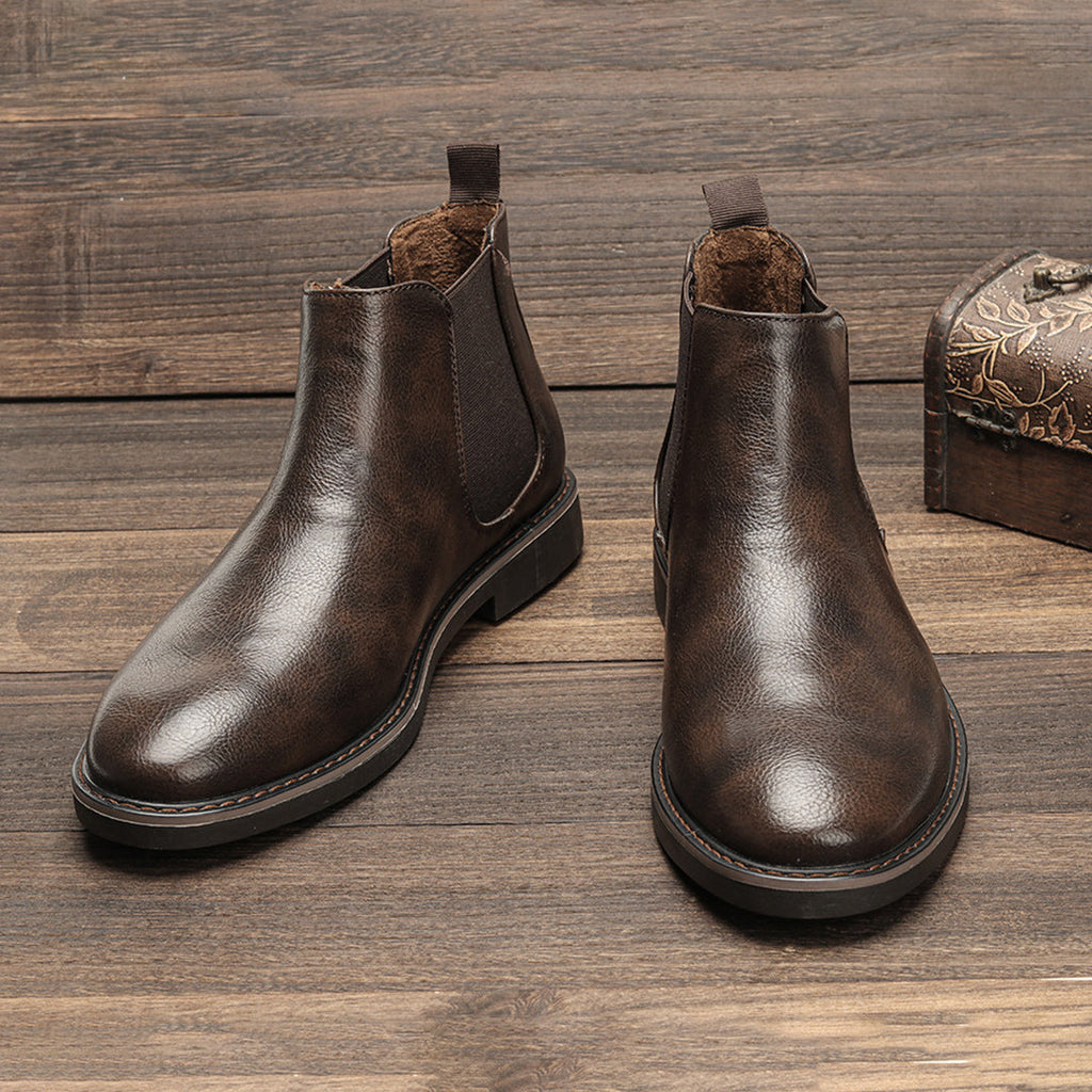Bottines Chelsea homme classiques, à enfiler, du 40 au 46