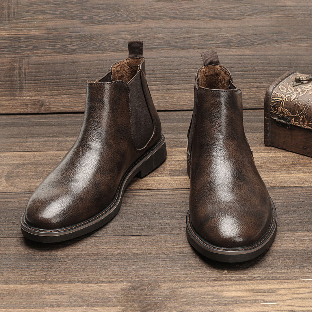 Bottines Chelsea homme classiques, à enfiler, du 40 au 46