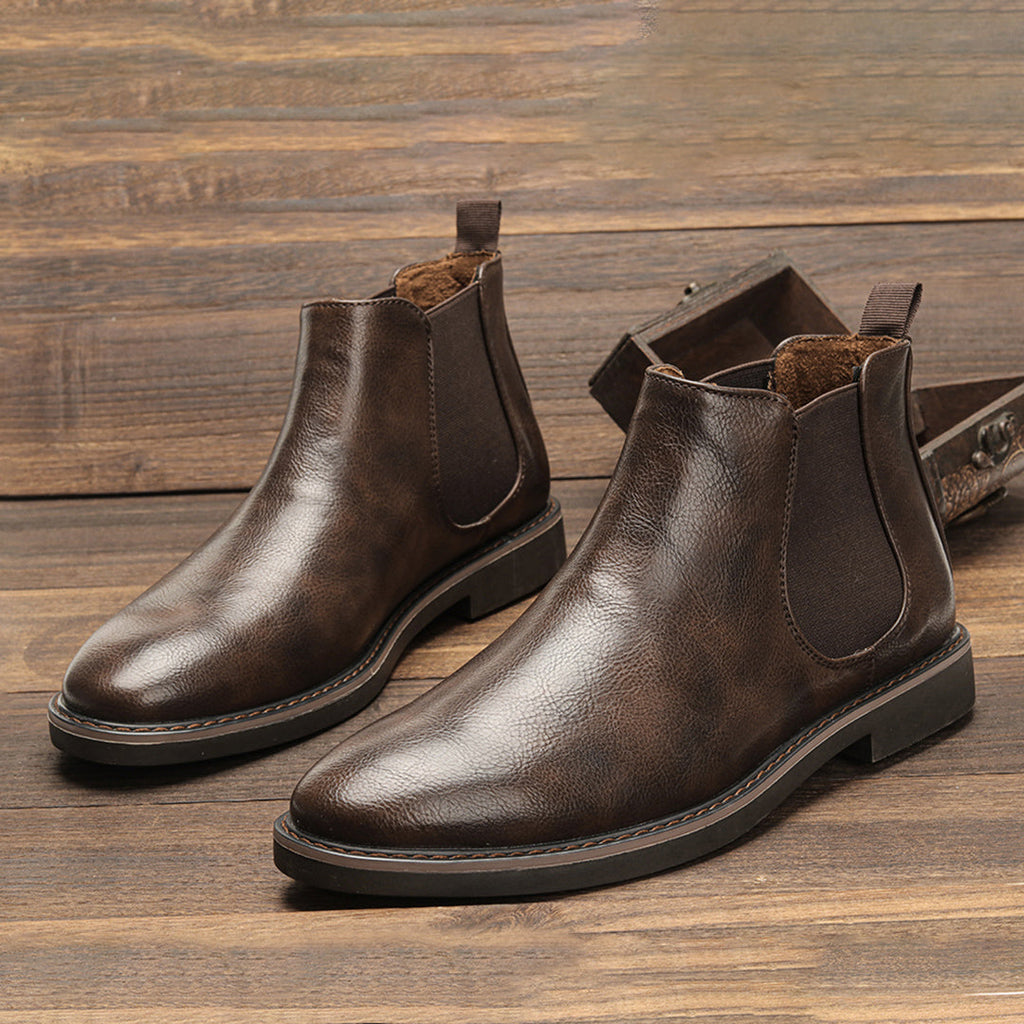 Bottines Chelsea homme classiques, à enfiler, du 40 au 46
