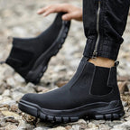 Bottines Chelsea de sécurité mixtes, embout acier, du 37 au 48